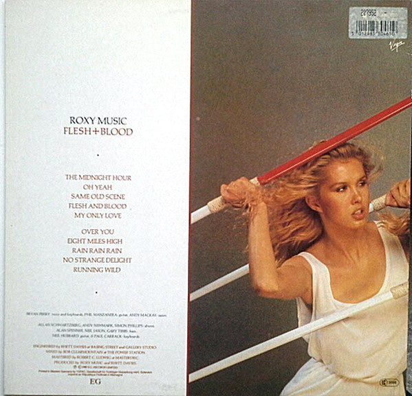 Roxy Music : Flesh + Blood (LP, Album, RE)