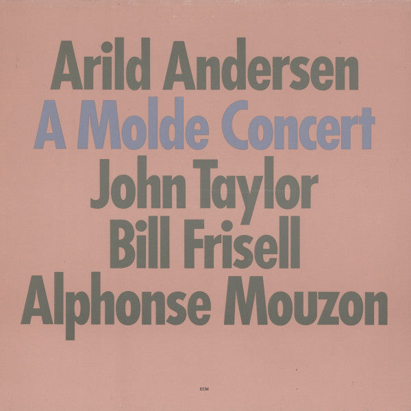 Arild Andersen, John Taylor (2), Bill Frisell, Alphonse Mouzon : A Molde Concert (LP, Album)