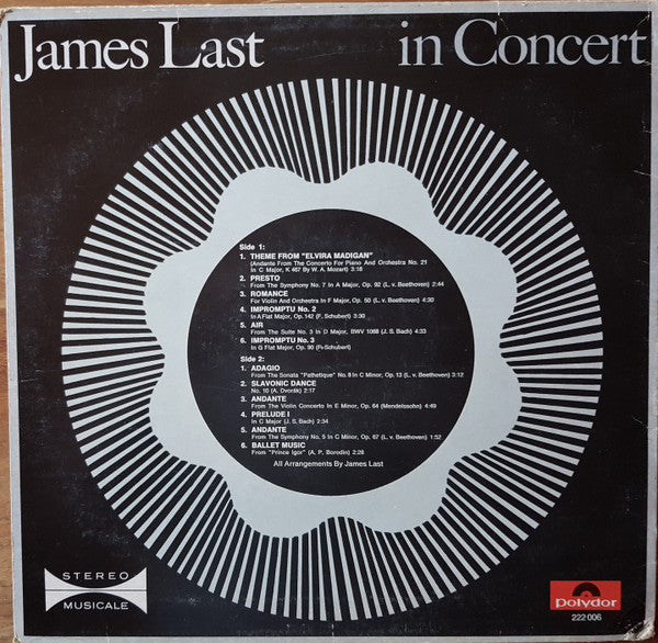 James Last : In Concert (LP, Album)