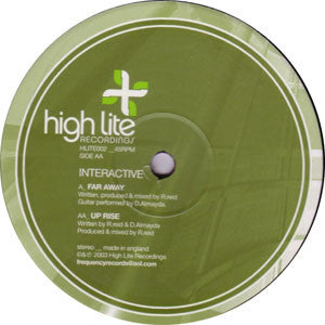 Interactive (2) : Far Away / Up Rise (12")