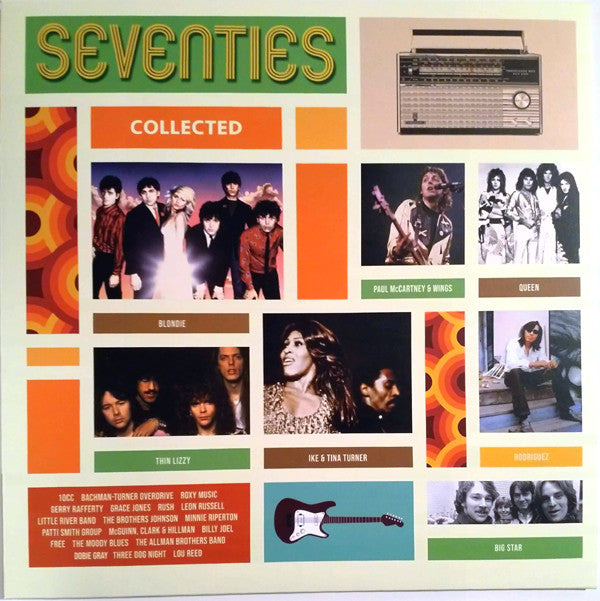 Various : Seventies Collected (2xLP, Comp, Ltd, Num, Red)