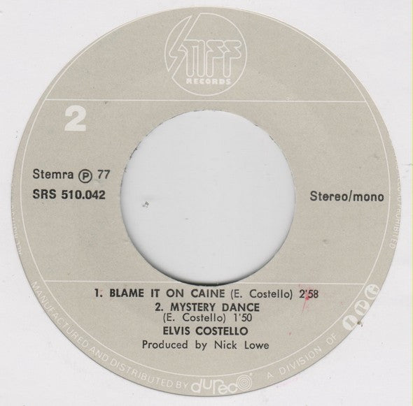 Elvis Costello : Watching The Detectives (7", Single)