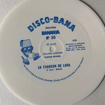 Unknown Artist : La Chanson De Lara (Flexi, 6", S/Sided, Promo)