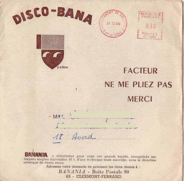 Unknown Artist : La Chanson De Lara (Flexi, 6", S/Sided, Promo)