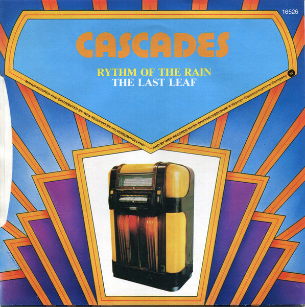 The Cascades (2) : Rhythm Of The Rain / The Last Leaf (7", Single, RE)
