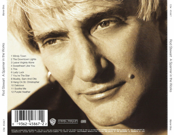 Rod Stewart : A Spanner In The Works (CD, Album)