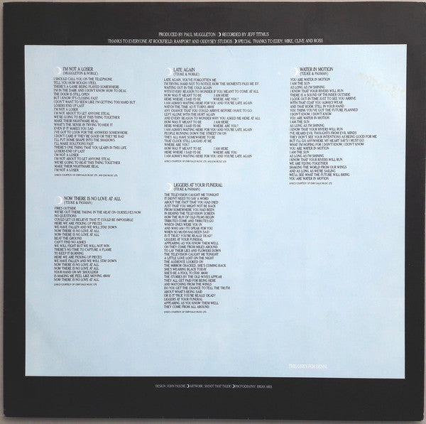 Judie Tzuke : Shoot The Moon (LP, Album)