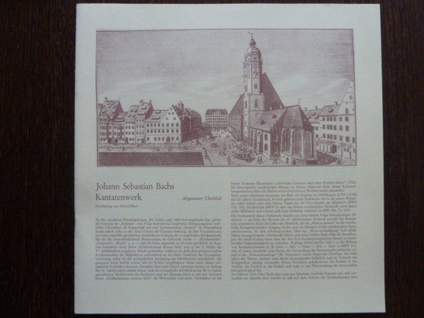 Johann Sebastian Bach : Kantatenwerk · Complete Cantatas | BWV 5-8 | 2 (2xLP + Box)