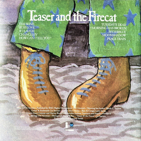 Cat Stevens : Teaser And The Firecat (LP, Album, RE, RM, Gat)