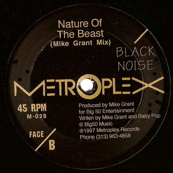 Black Noise : Nature Of The Beast (12")