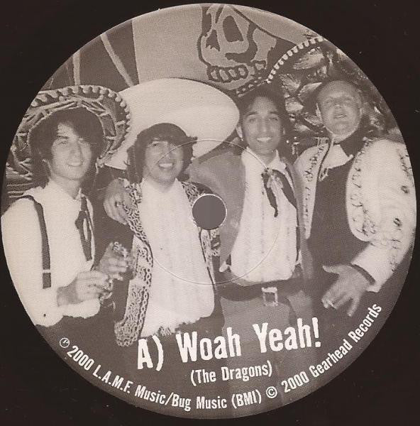 The Dragons (2) : Woah Yeah! (7", Single)