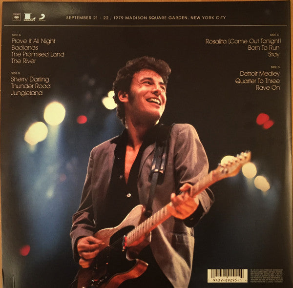 Bruce Springsteen & The E-Street Band : The Legendary 1979 No Nukes Concerts (2xLP, Album)