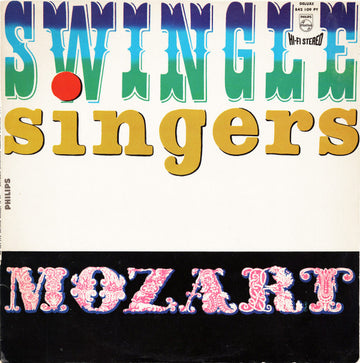 Les Swingle Singers : Swinging Mozart (LP, Album, Blu)