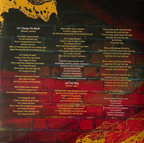 Ringo Starr : Change The World (10", EP)