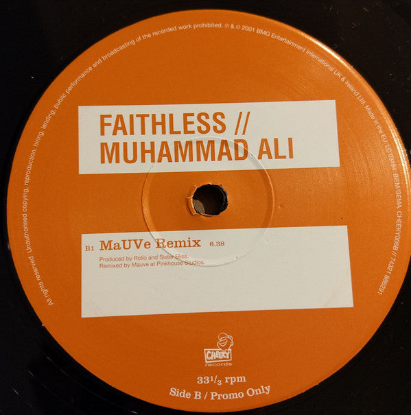 Faithless : Muhammad Ali (12", Promo)