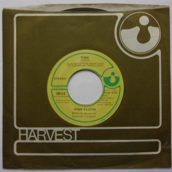Pink Floyd : Us And Them (7", Single, Jac)