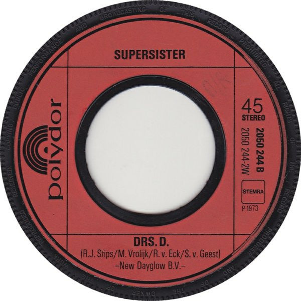 Supersister (2) : Wow (7", Single)