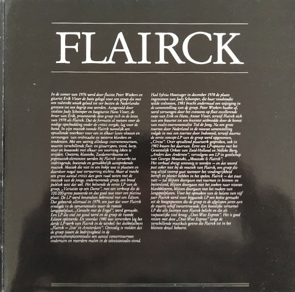 Flairck : Oost-West Express (LP, Comp, Gat)