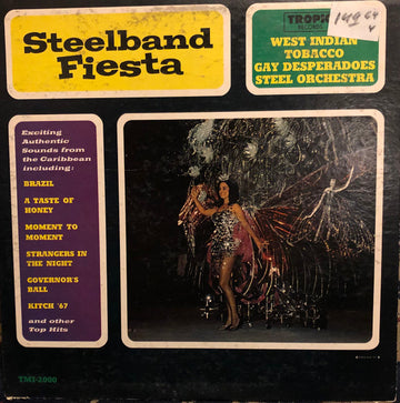 Gay Desperadoes Steel Orchestra : Steelband Fiesta (LP, Album)