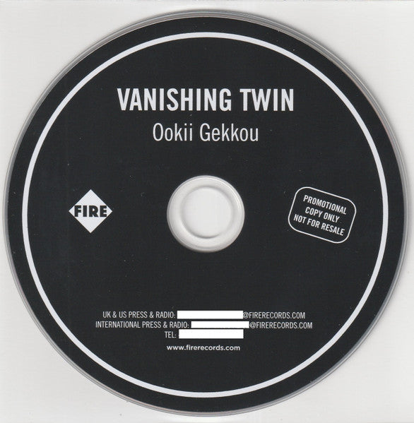 Vanishing Twin : Ookii Gekkou (CD, Album, Promo)