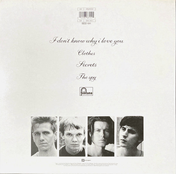 The House Of Love : I Don't Know Why I Love You (12", Single, Wit)