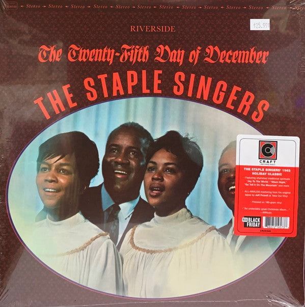 The Staple Singers : The Twenty-Fifth Day Of December (LP, Album, RSD, RE, 180)