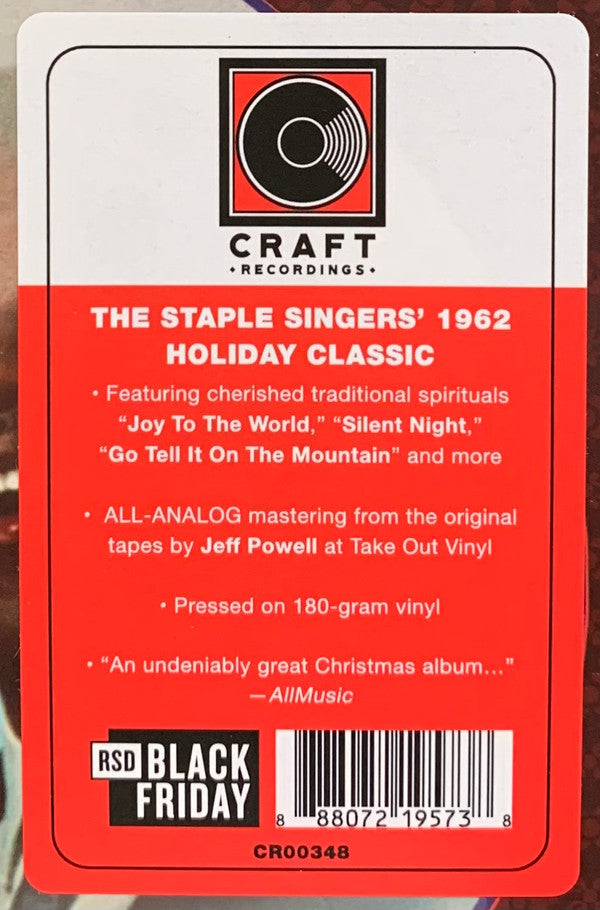 The Staple Singers : The Twenty-Fifth Day Of December (LP, Album, RSD, RE, 180)