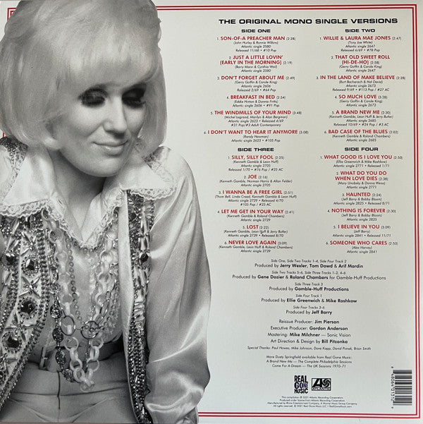 Dusty Springfield : The Complete Atlantic Singles 1968-1971 (2xLP, RSD, Comp, Mono, RE, Rub)