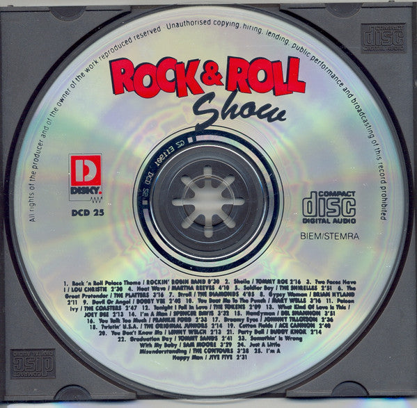 various : he Greatest Rock & Roll Show On Earth 1 (CD, Comp)