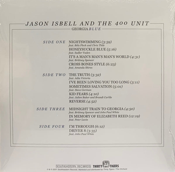 Jason Isbell And The 400 Unit : Georgia Blue (2xLP, RSD, Blu)