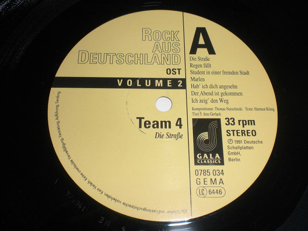 Team 4 : Die Straße (LP, Album, RE)