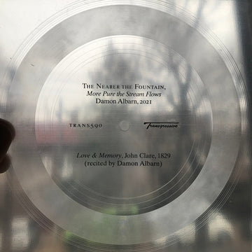 Damon Albarn : Love & Memory, John Clare, 1829 (Flexi, 7", S/Sided)