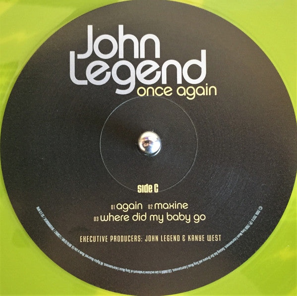 John Legend : Once Again (2xLP, Album, RE, yel)