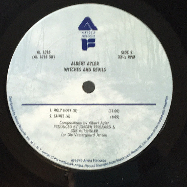 Albert Ayler : Witches & Devils (LP, Album, RE)