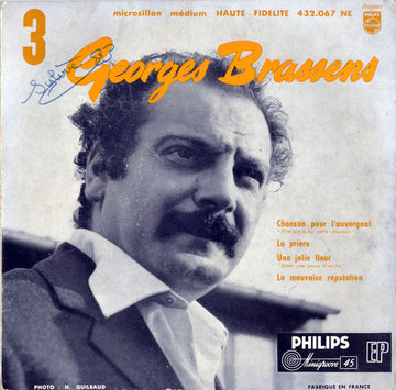 Georges Brassens : 3 (7", EP, M/Print, RE)