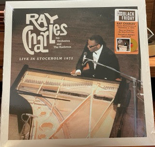 Ray Charles, Ray Charles And His Orchestra And Raelets : Live In Stockholm 1972 (LP, Album, RSD, Ltd, Opa)