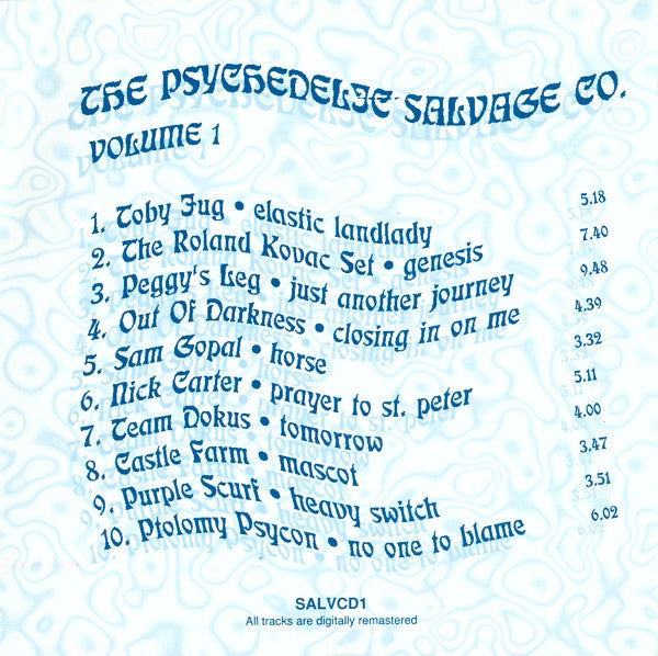 Various : The Psychedelic Salvage Co. Volume 1 (CD, Comp, RM)