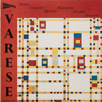 Edgard Varèse : Density / Intégrales / Offrandes / Hyperprism / Octandre / Ionisation (LP, Album)