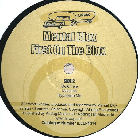 Mental Blox : First On The Blox (2xLP, Album, Ltd)