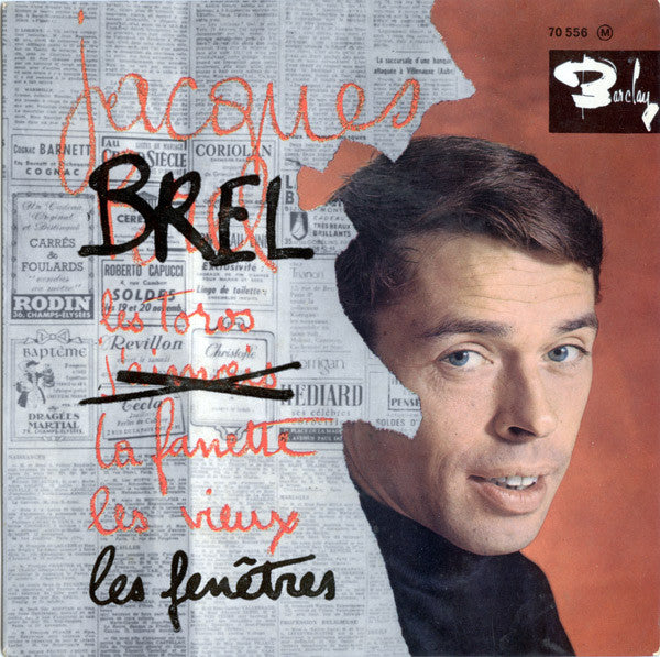 Jacques Brel : Les Toros (7", EP)