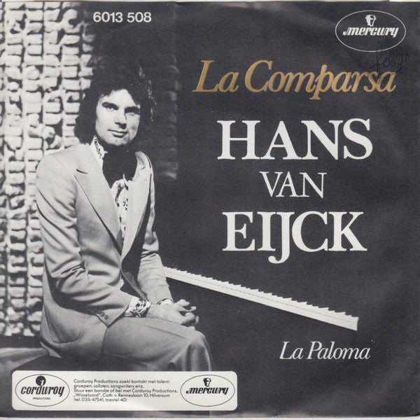 Hans van Eijck : La Comparsa (7", Single)