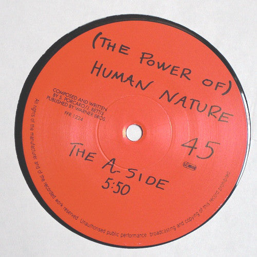Double Jam : (The Power Of) Human Nature (12")