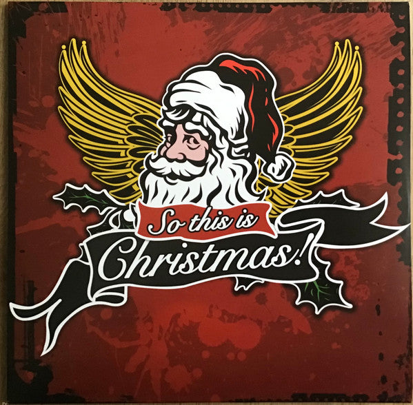 Various : So This Is Christmas (LP, Comp, RE, Whi)