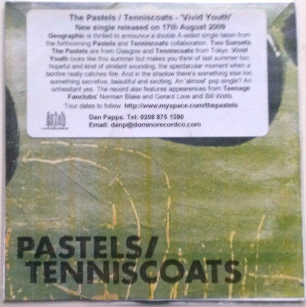 The Pastels / Tenniscoats : Vivid Youth / About You (CDr, Single, Promo)