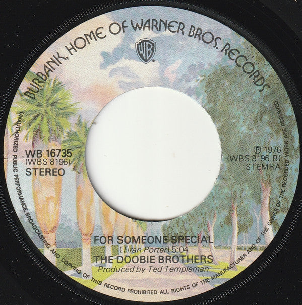 The Doobie Brothers : Takin' It To The Streets (7", Single)