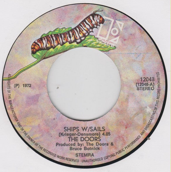 The Doors : Ships W/Sails (7", Single)