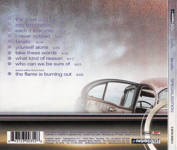Jadis (3) : Fanatic (CD, Album, S/Edition, Dig)