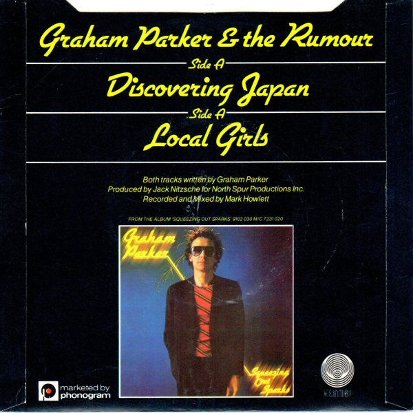 Graham Parker And The Rumour : Discovering Japan / Local Girls (7")