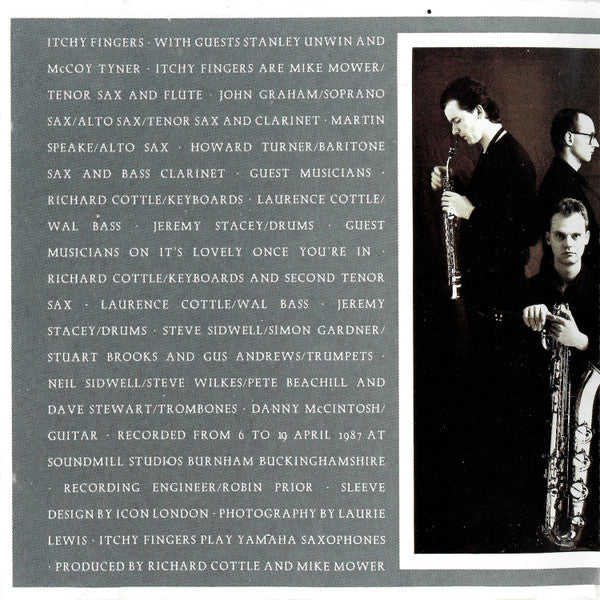 Itchy Fingers : Quark (CD, Album)