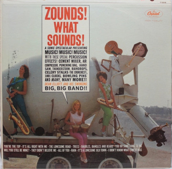 Dean Elliott & His Big Band : Zounds! What Sounds! (LP, Mono)